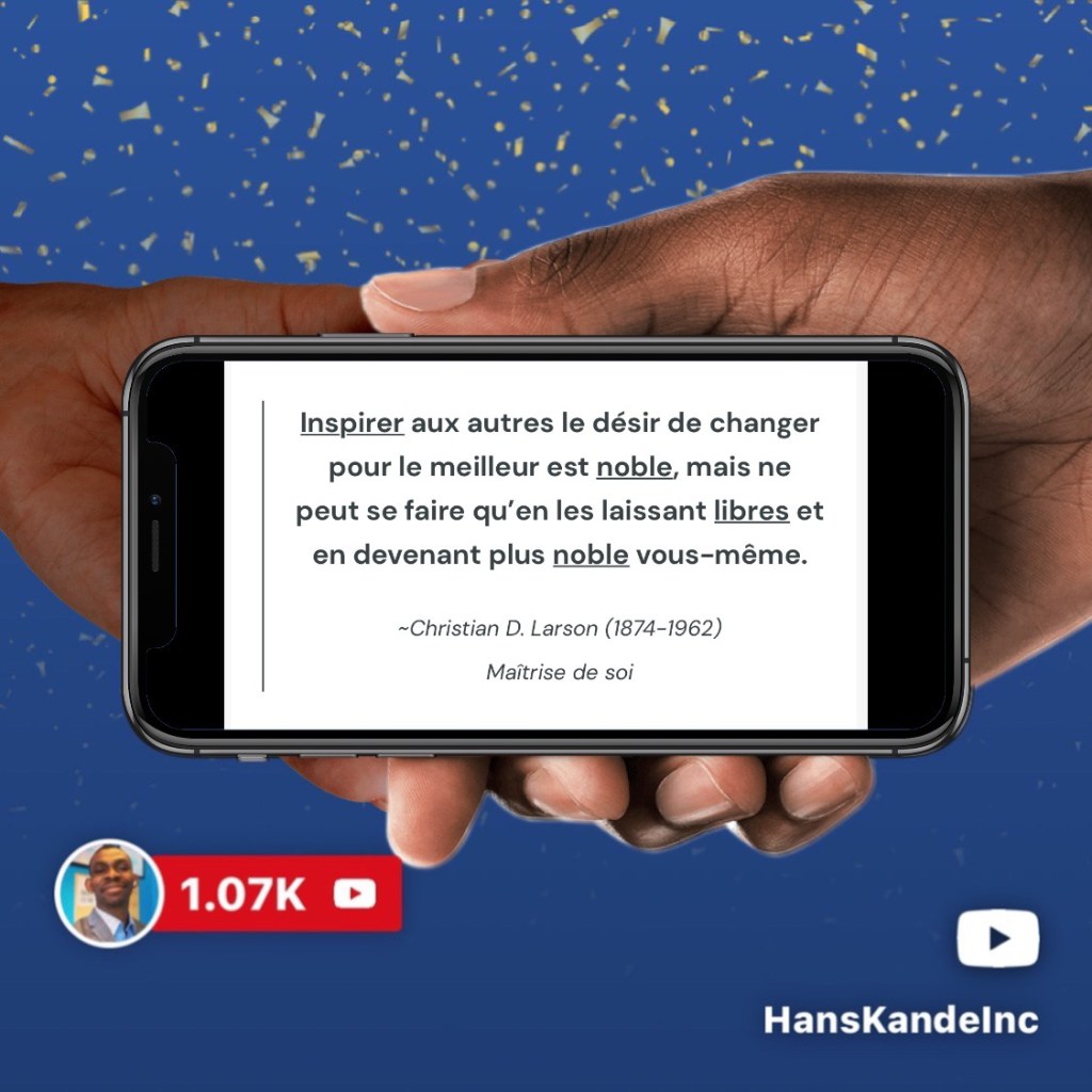 La transformation commence par&nbsp;vous